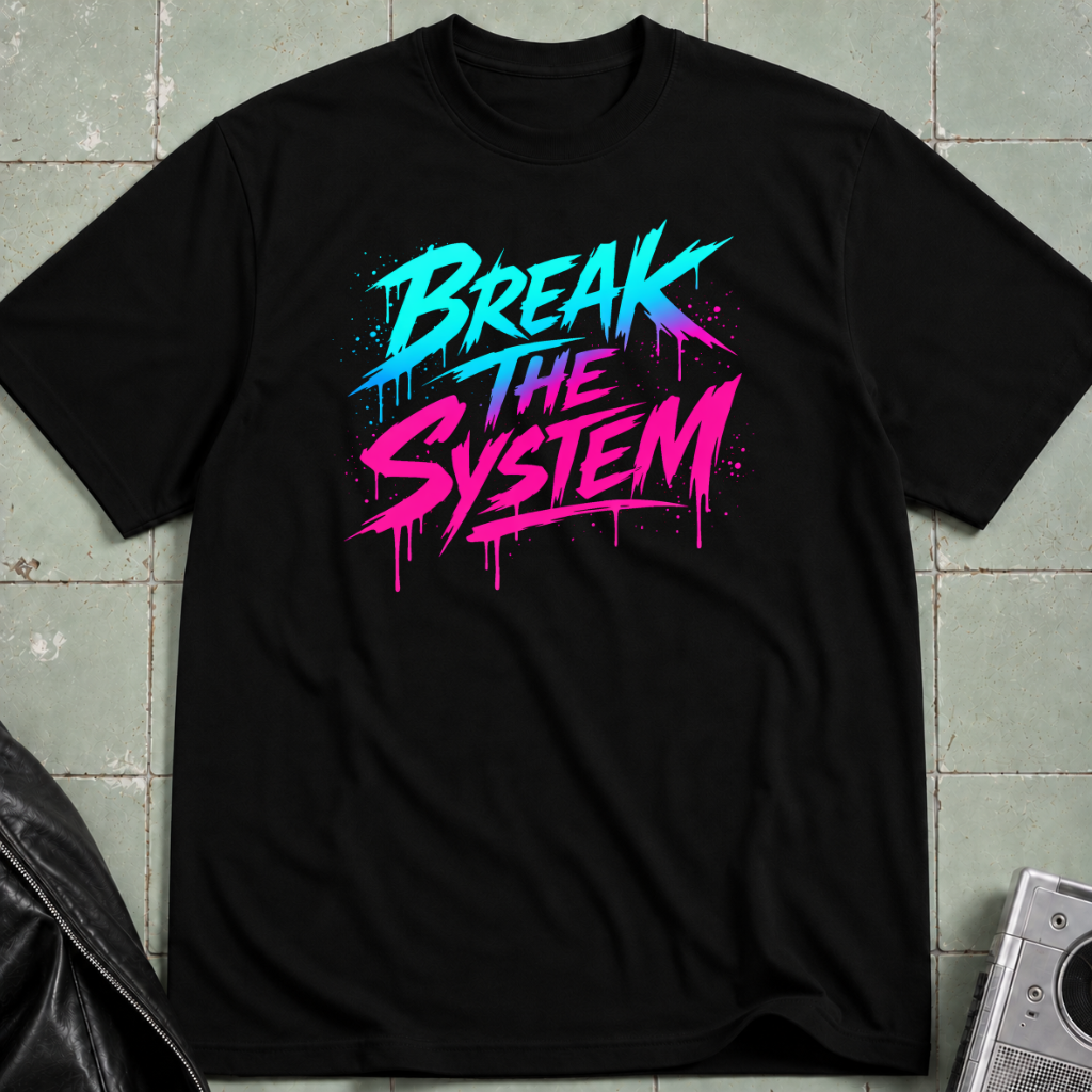Break The System Dual Signal T-Shirt