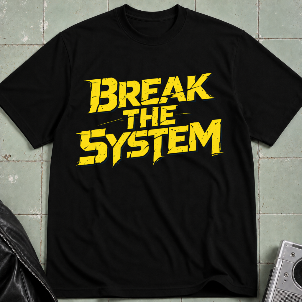 Break The System Shock Protocol T-Shirt