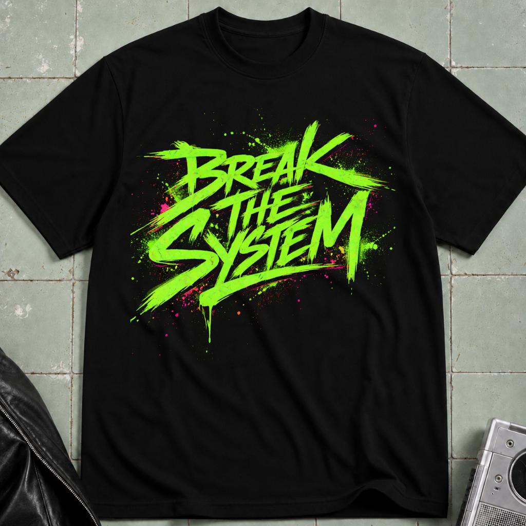 Break The System Toxic Uprising T-Shirt