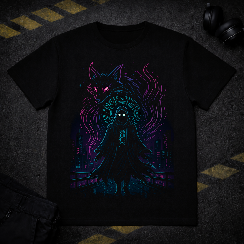 Cipher Fox T-Shirt – Static District