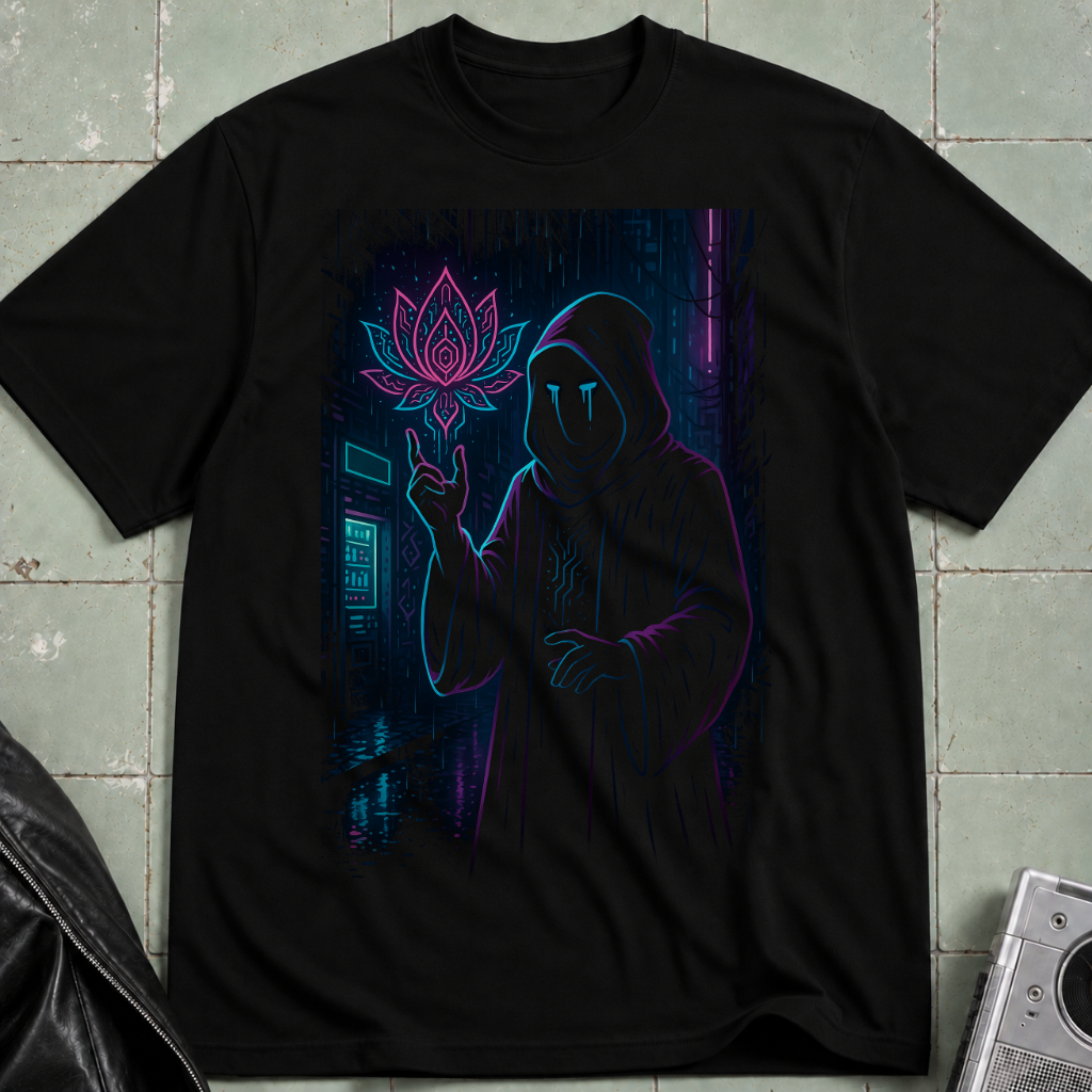 Neon Lotus Oracle T-Shirt