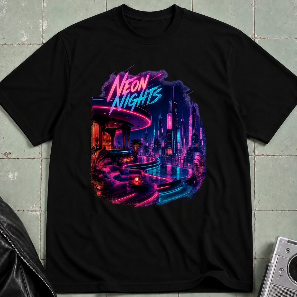 Neon Nights High Rise T-Shirt