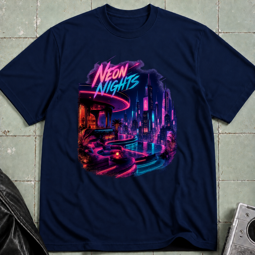 Neon Nights High Rise T-Shirt