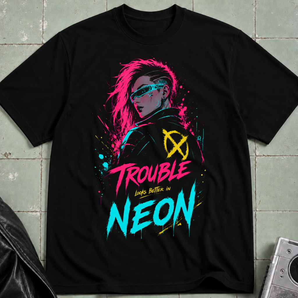 Neon Trouble T-Shirt