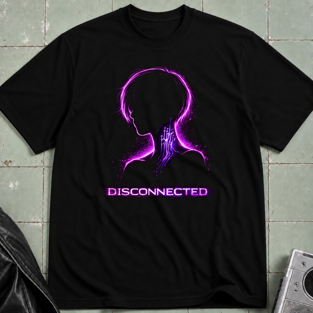 Sable Ghost Signal Gone Still Glowing T-Shirt