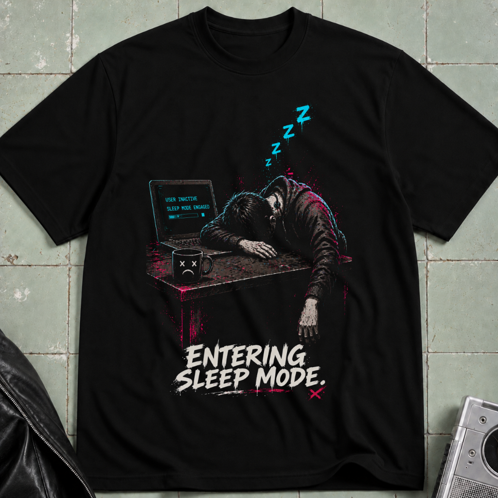 Sleep Mode Forever Male T-Shirt